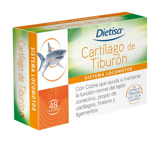 Dietisa Ideceron Cartilago Tiburon, 48 Comprimidos      