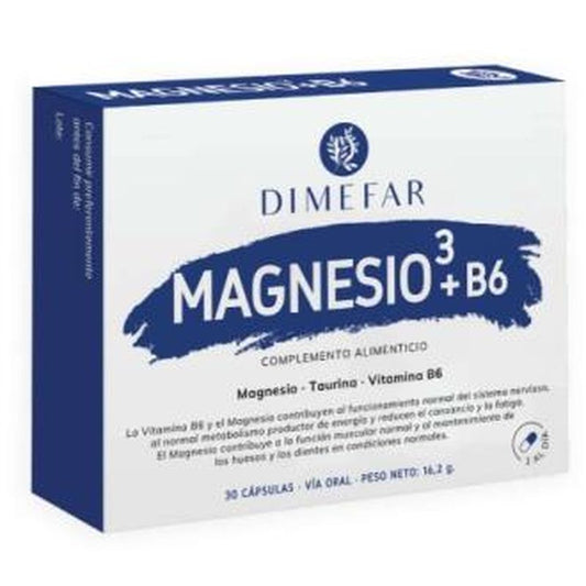 Dimefar Magnesio3+B6 30Cap. 