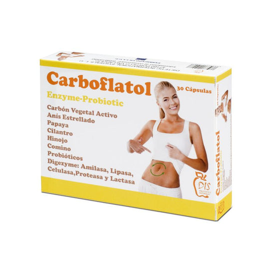 Dis Carboflatol , 30 cápsulas de 500 mg