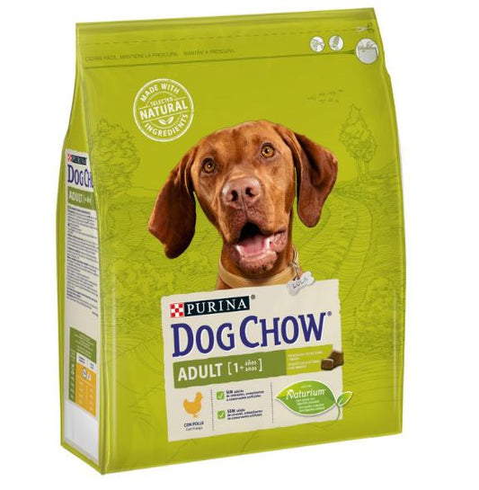 Dog Chow Canine Adult Pollo 2,5Kg, pienso para perros