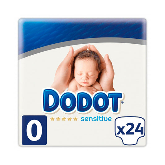 Dodot Sensitive Recién Nacido Talla 0 - 24 unidades
