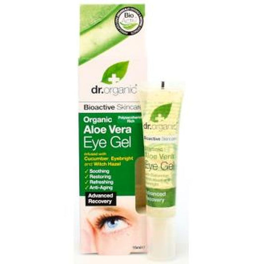 Dr. Organic Gel Contorno De Ojos Aloe Vera 15Ml. 