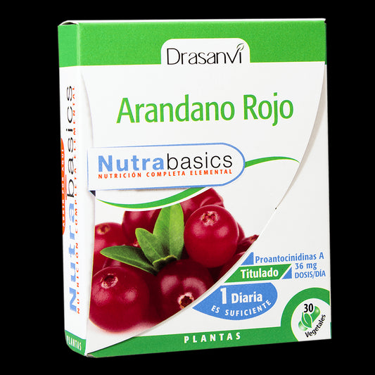 Drasanvi Arandano Rojo Nutrabasicos , 30 cápsulas