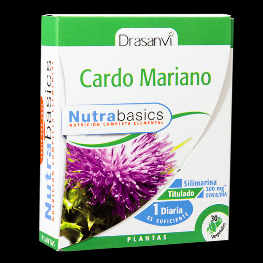 Drasanvi Cardo Mariano Nutrabasicos , 30 cápsulas