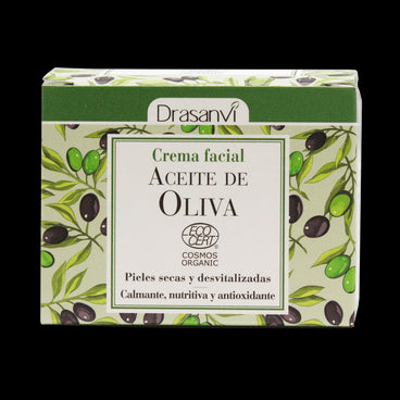 Drasanvi Crema Facial Aceite Oliva Ecocert Bio , 50 ml