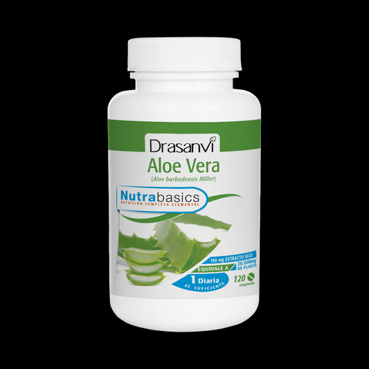 Drasanvi Aloe Vera Bote Nutrabasicos , 120 comprimidos