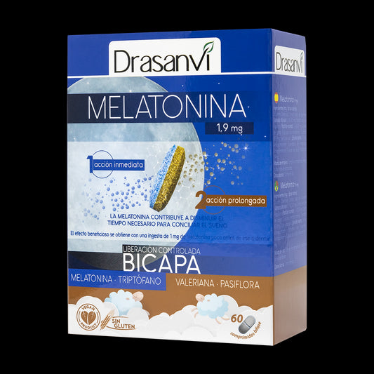 Drasanvi Melatonina Bicapa Retard , 60 comprimidos