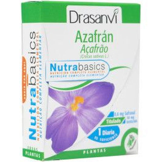 Drasanvi Azafran Nutrabasicos , 30 cápsulas