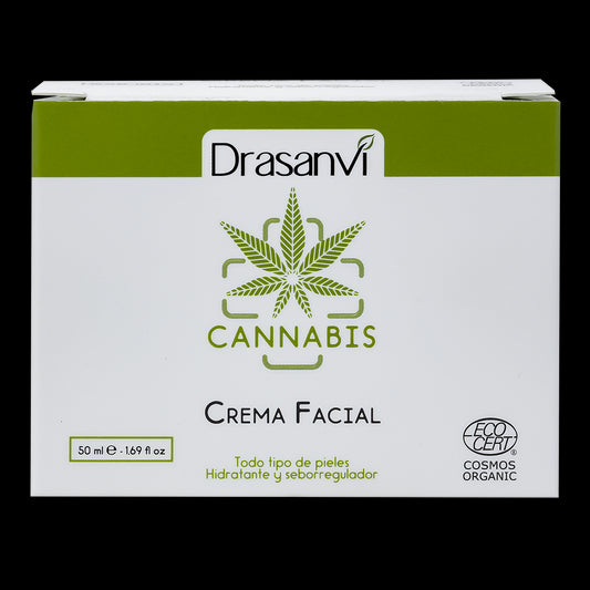 Drasanvi Crema Facial Cannabis Ecocert Bio , 50 ml
