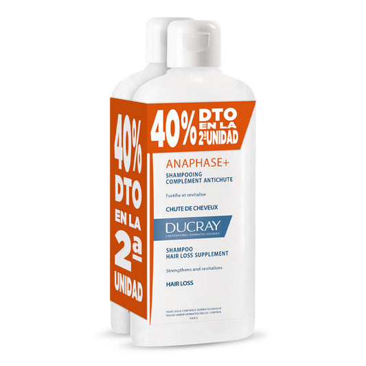 Ducray Duplo Anaphase Champú Estimulante 2X400 ml