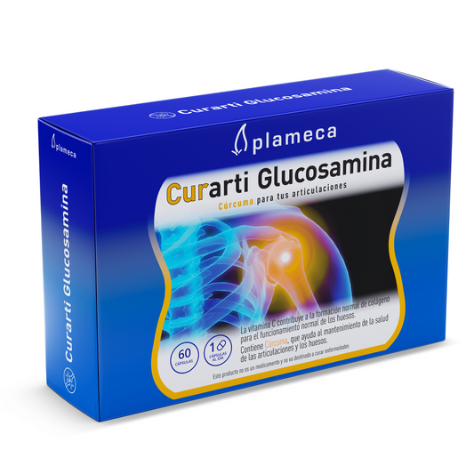 Plameca  Curarti Glucosamina 60V Cápsulas