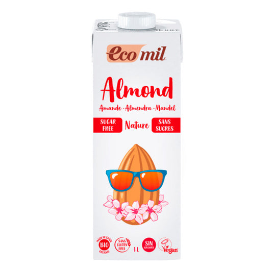 Ecomil Almond Nature Almendra 1 L