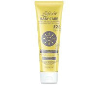 Elifexir Baby Care, Crema Solar Uva/Uvb/Ir-A Mineral Natural Spf+ 50, Ecocert, 100 ml