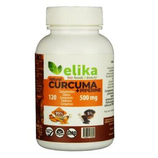 Elikafoods Curcuma+Piperina 120Comp. 
