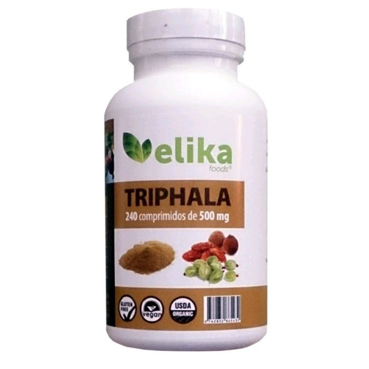 Elikafood Triphala 500 Mg , 240 comprimidos   