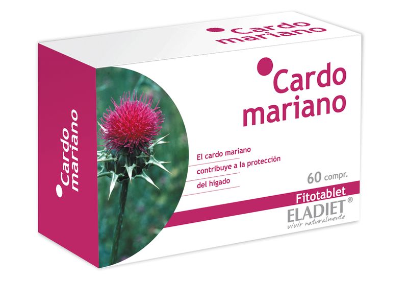 Eladiet Cardo Mariano, 60 Comprimidos De 330 Mg   