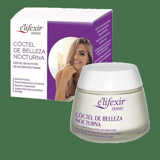 Elifexir Dermo Crema Coctel Belleza Nocturna 50Ml. 