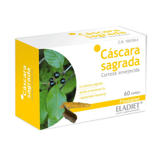 Eladiet Cascara Sagrada 300 Mg , 60 comprimidos