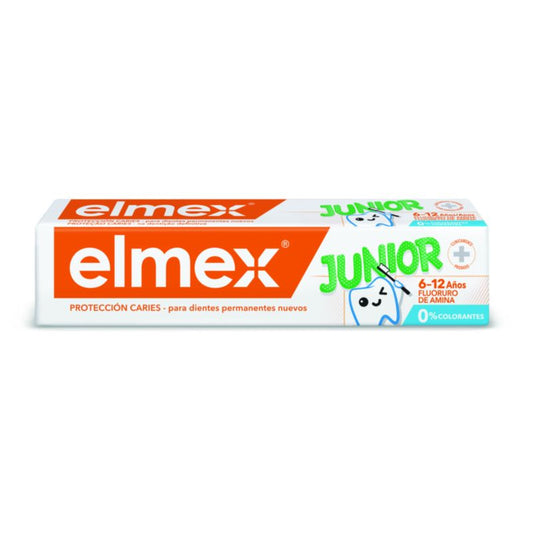 Elmex Caries Junior Cremas Dentales  , 75 ml