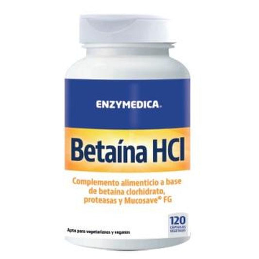Enzymedica Betaina Hcl 120Vcaps 