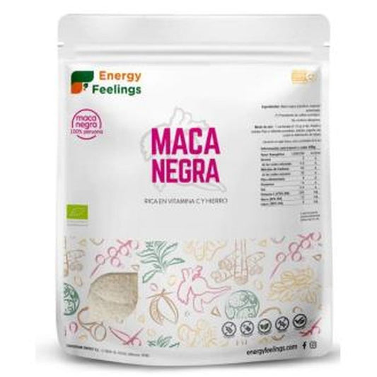 Energy Feelings Maca Negra Polvo 1Kg. Eco Vegan Sg 
