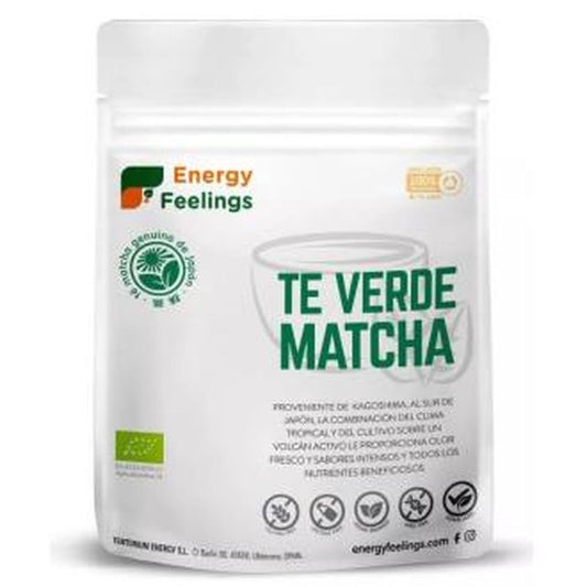 Energy Feelings Te Verde Matcha Polvo 100Gr. Eco Vegan Sg 