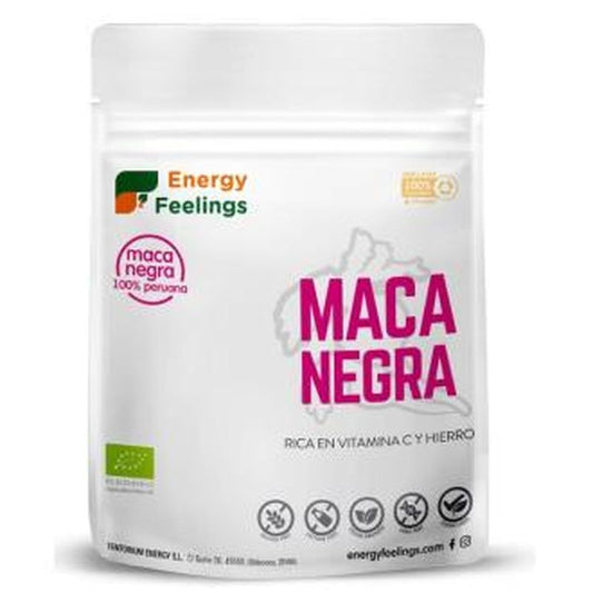 Energy Feelings Maca Negra Polvo 200Gr. Eco Vegan Sg 
