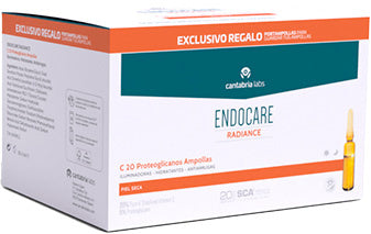ENDOCARE Pack Radiance C20 Proteoglicanos 30 Ampollas + Portaampollas