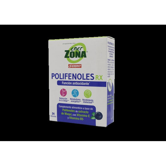 Enerzona Polifenoles Rx , 24 cápsulas