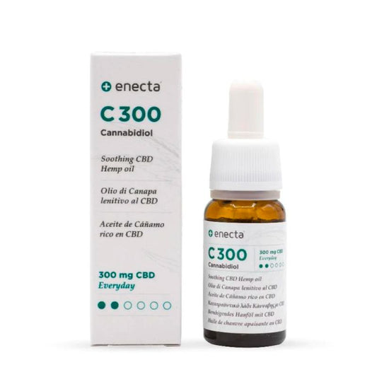 Enecta C300 Aceite De Cáñamo Rico En Cbd 300 Mg De Cannabidiol , 10 ml