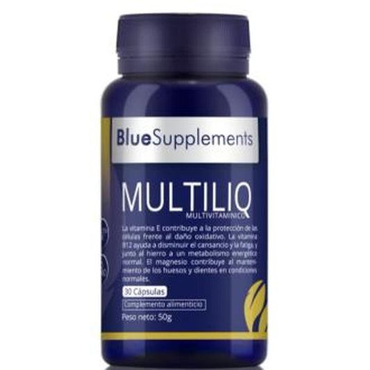 Ergonat Multiliq Vitamina Y Minerales 30 Cápsulas