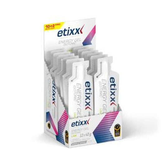 Etixx Isotonic Energy Gel Sabor Lima 12Ud. 