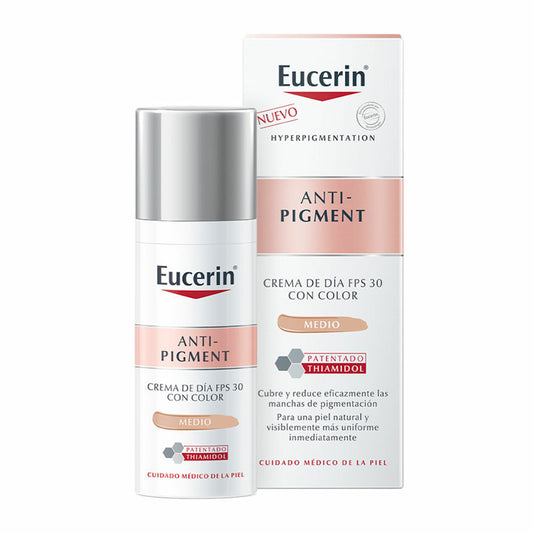 Eucerin Anti-Pigment Crema De Día FPS30 Con Color, 50ml