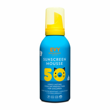 Evy Sunscreen Mousse Kids SPF 50, 150 ml