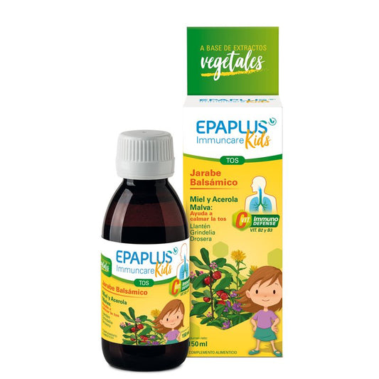 Eplaplus Immuncare Jarabe Balsámico Tos Kids , 150 ml