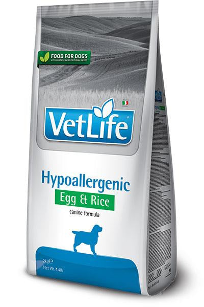 Farmina Vet Life Dog Hypoallergenic Huevo 12Kg, pienso para perros