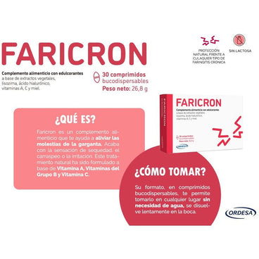 Faricron 30 Comprimidos