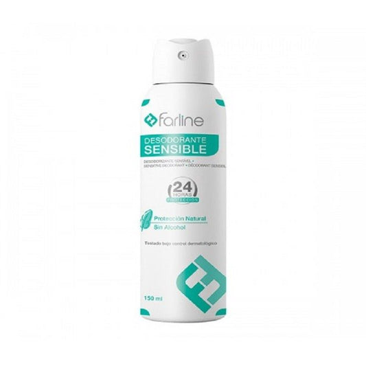 Farline Desodorante Spray Sensible, 150 ml