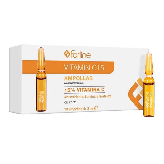 Farline Vitamin C15, 10 ampollas