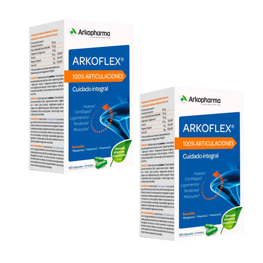 Arkopharma Arkoflex 100 % Articulaciones, 2 x 120 cápsulas