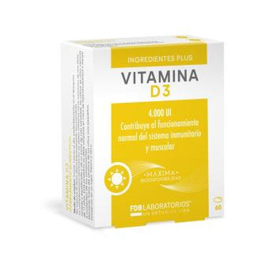 Fdb Vitamina D3 4000Ui 60Perlas 