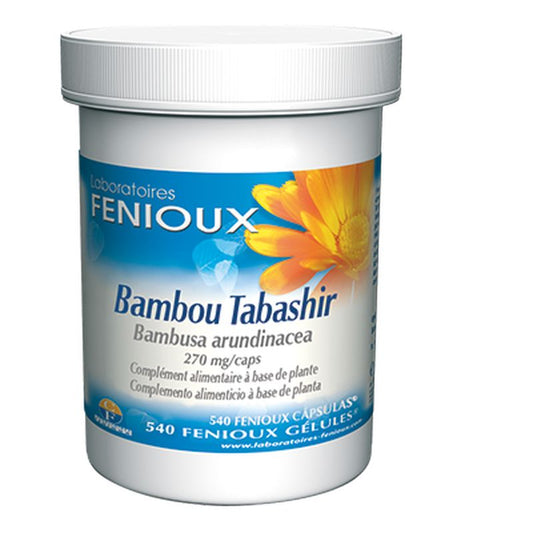 Fenioux Bambu Tabhasir , 540 cápsulas de 270 mg