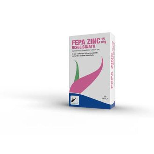 Fepadiet Fepa-Zinc 15Mg. 60 Cápsulas