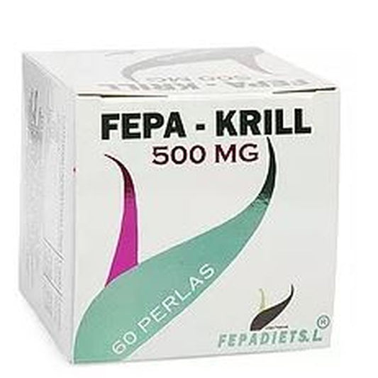 Fepa Krill 500 Mg Con Astaxantina , 60 perlas