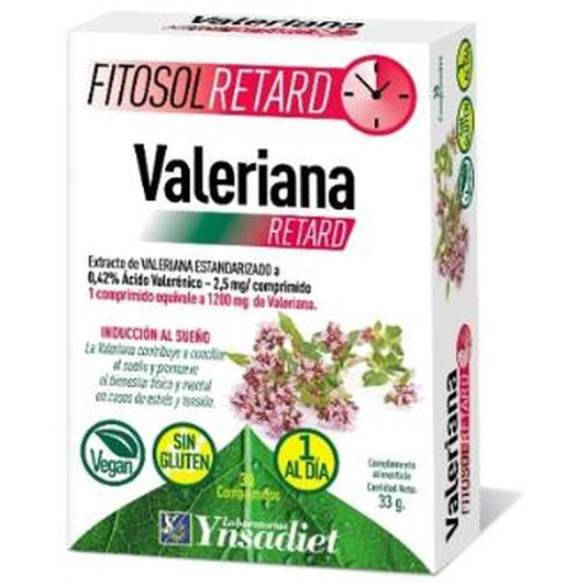 Fitosol Fitosol Retard Valeriana 30 Comprimidos