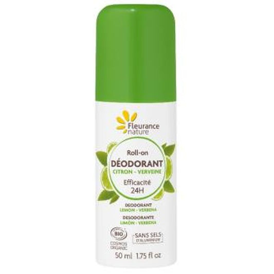 Fleurance Nature Desodorante Limon-Verbena Roll-On 50Ml. Vegan