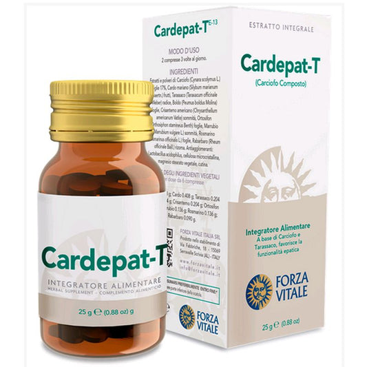 Forza Vita Cardepat-T (Carciofo Composto) , 25 gr comprimidos
