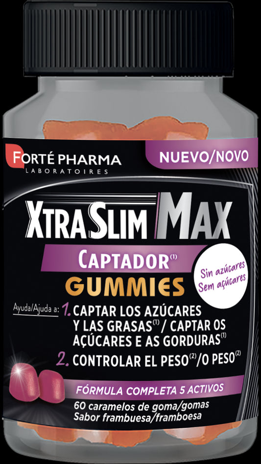 Forté Pharma Xtraslim Max Captador Gumm, 60 Unidades