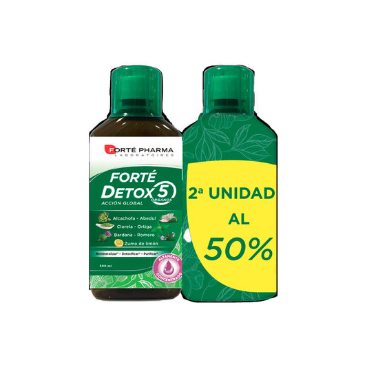 Forte Pharma Pack Dúo Forte Detox 5 Órganos