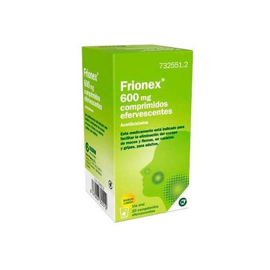 Frionex 600 Mg , 20 comprimidos efervescentes